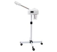 Vaporizzatore viso professionale con funzione di ozono e vapore caldo, schermo LCD, per salone e casa, rimuovere punti neri, ridurre l'invecchiamento della pelle, 750 W, piroscafo può regolare