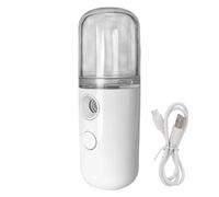 Vaporizzatore viso, umidificatore per la pulizia del viso, idratante per la cura della pelle, facile da usare, robusto, bianco/blu/rosa, per donne e ragazze