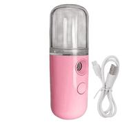 Vaporizzatore viso, umidificatore per la pulizia del viso, idratante per la cura della pelle, facile da usare, robusto, bianco/blu/rosa, per donne e ragazze