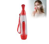 Vaporizzatori Nebulizzatori Manuali - Vaporizzatori Deau Manuali Ricaricabili, Spray Portatile In Plastica Spray Acqua Ideale Raffreddare Viso E Corpo, 22 Cm (Rosso)