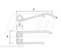 VAPORMATIC VLH7073 Molla