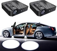 VAPORVERSE 2 Pezzi Luci Proiettore Porta per Dacia Duster 2010-2021 2022 2023 2024 2025, Luce di Benvenuto Alta Definizione Ombra Fantasma Accessori Esterni Styling