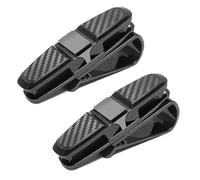 VAPORVERSE 2 Pezzi Porta Occhiali Auto per Mercedes Benz GLB 200 2018 2019 2020 2021 2022 7-Sitzer, Portaocchiali Auto Parasole Scatola Clip Porta Occhiali da Sole Clip Stoccaggio