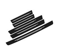 VAPORVERSE 5 Pezzi Carbonio Battitacco Auto per BMW M440 Gran Coupe 2022-2025, Adesivo Batticalcagno Porta Auto Protezione del Davanzale della Portiera Dell'Auto