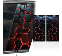 VAPORVERSE Adesivo Colonna Auto per Smart Eq Fortwo Forfour 453 451 452 450 454 Roadster, Pellicola Protettiva B Colonna Confezione Adesivi Impermeabili per Montante B Adesivi AntiGraffio,C