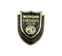 VAPORVERSE Adesivo con Logo per Auto per MG 3, Adesivi con Emblema Segno Badge Adesivo Accessori Auto,Gold