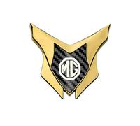 VAPORVERSE Adesivo con Logo per Auto per MG 4, Adesivi con Emblema Segno Badge Adesivo Accessori Auto,Gold C