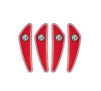 VAPORVERSE Adesivo con Logo per Auto per MG Marvel R 2021-, Adesivi con Emblema Segno Badge Adesivo Accessori Auto,Red