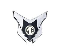 VAPORVERSE Adesivo con Logo per Auto per MG Marvel R 2021-, Adesivi con Emblema Segno Badge Adesivo Accessori Auto,Silver B