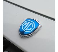 VAPORVERSE Adesivo con Logo per Auto per MG ZS, Adesivi con Emblema Segno Badge Adesivo Accessori Auto,Blue A