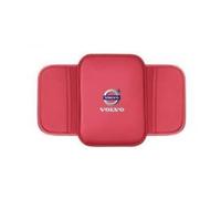 VAPORVERSE Cuscino per Braccioli Auto per Volvo S60 Inscription 2016-2018, Cuscinetto Console Auto Console Cuscino Protettivo per Box Bracciolo Accessori Auto,Red