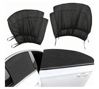 VAPORVERSE Parasole Finestrino Auto per Dacia Sandero II Stepway 2012-2016, Protezione UV e Privacy Rete Traspirante, Zanzariera per Auto [Anteriore/Posteriore] Tenda,4 PCS