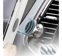 VAPORVERSE Porta Cellulare Auto per Land Range Rover Evoque 2020-2024, Magnetico Supporto Telefono Auto Antiscivolo Car Phone Holder Hands-Free per Presa d'Aria Dell'Auto,Silver