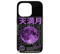 vaporwave anime moon estetico in streetwear retrò 80's 90's Custodia per iPhone 13 Pro