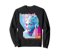 Vaporwave Camicia DJ Venus Anni '80 '90 Edgy Music Estetica Felpa