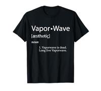 Vaporwave Definizione Retro Estetica Musica Meme Vaporwave Maglietta