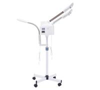 Vapozon, vaporizzatore per il viso, 3 in 1, dispositivo combinato per il salone, vaporizzatore, ozono, lente d'ingrandimento, umidificatore per studio cosmetico, sauna facciale, evaporazione