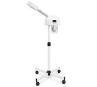Vapozone Estetica Professionale su Piede Regolabile, Vaporizzatore Viso Ozono Caldo e Inalatore Vapore Ionico, Umidificatore Sauna Facciale per Spa, Soggiorno e Casa, Timer 20-30 Min, 750W