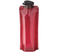 Vapur Wide Mouth Bottiglia 1L Eclipse Congelabile Pieghevole Portable Burgundy