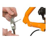 Var Attrezzo Male Frame Taps M3x0.5 Silver