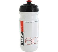 VAR Bidón 600ml Blanco - Negro/Rojo