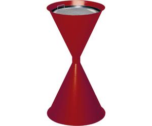 VAR Posacenere da terra rosso