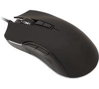 VARAKA Mouse da gioco cablato, mouse ergonomico retroilluminato con retroilluminazione a 8 DPI regolabili, mouse per computer portatile programmabile cablato per Win 10/8/7/XP/