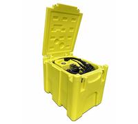 Varan Motors - NEDLP-32 Serbatoio diesel portatile da 200 litri con pompa da 12 V 3000/h 300 W, serbatoio di trasporto con pompa di erogazione, impianto di serbatoio mobile