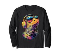 Varano Lucertola Reptile Drago di Komodo Drago a Bande Drago Maglia a Manica