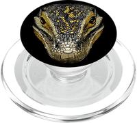 Varano Lucertola Reptile Drago di Komodo Drago a Bande Drago PopSockets PopGrip per MagSafe