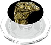 Varano Lucertola Reptile Drago di Komodo Drago a Bande Drago PopSockets PopGrip per MagSafe