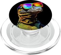 Varano Lucertola Reptile Drago di Komodo Drago a Bande Drago PopSockets PopGrip per MagSafe