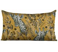 Vargottam Luxury- Coperchi Di Cuscino A Tema Giallo Stampato-20x12 Pollici