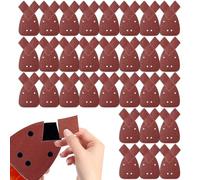 VARHHUXHA Carta Vetrata Mouse, 30 Pz, 80 Grana, Triangoli, Black & Decker