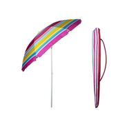[VARI COLORI] OMBRELLONE SPIAGGIA ANTIVENTO Ø 180 CM CON 8 STECCHE MARE - 950