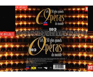 Vari-Le 50 Piu'grand - Le 50 Più Grandi Opere Del Mondo (100 CD)