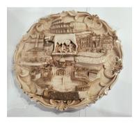 VARI PIATTI RESINA DA DIPINGERE COMACCHIO MANGHERINI SOUVENIR MADE IN ITALY XX