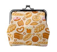 Vari portamonete per pane, portamonete con serratura a bacio, piccolo portamonete in pelle PU per le donne