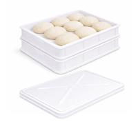 [VARI SET] Cassetta Con Coperchio Contenitore Impasto Panetti Pizza 30x40x10 cm