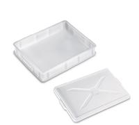 [VARI SET] Cassetta Con Coperchio Contenitore Impasto Panetti Pizza 30x40x10 cm