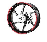 Vari Stili Adesivi per Ruote Moto Strisce Adesivi per Decalcomanie Riflettenti Impermeabili per Ruote 4 Colori per Y&amaha F&Azer F&Azer(Style 2)