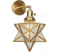 Vari Stili di lampade da Parete, Applique da Parete Moderna con Interruttore, Applique da Parete a LED per Bagno, Paralume in Vetro, apparecchi di Illuminazione per Interni per Camera da Letto, c