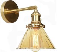 Vari Stili di lampade da Parete, Applique da Parete Moderna con Interruttore, Applique da Parete a LED per Bagno, Paralume in Vetro, apparecchi di Illuminazione per Interni per Camera da Letto, c