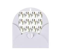 Vari tipi di esche da pesca con stampa verticale di carta bianca per auguri di auguri di ringraziamento per te (Thinking of You biglietto di compleanno)