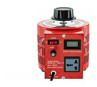 Variac Trasformatore Variabile Regolatore di Tensione AC Convertitore 500VA-3000VA Bobina Rame Integrata for Alimentazione Garantire la Stabilità(1KVA LCD Screen)