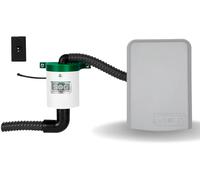 Variante di porta sog per toilette a secco clesana grigio chiaro