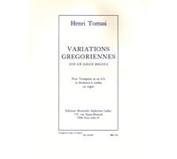 VARIATIONS GREGORIENNES SUR UN SALVE REGINA TROMPETTE ET ORGUE