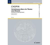 Variations on a Theme by Rossini from the Opera La Cenerantola Composer FrTdTric Chopin