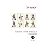 Variations pour un métronome. Ensemble da camera. Partitura + Parti