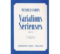 Variations sérieuses per pianoforte. Op. 54. Revisione Finizio